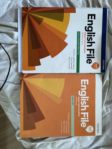 Иностранные языки: Продаю книги English file upper intermediate в паре вместе с диском