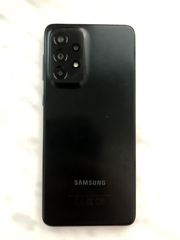 a100 samsung qiymeti: Samsung Galaxy A33 5G, 128 GB, rəng - Qara, Barmaq izi, Face ID