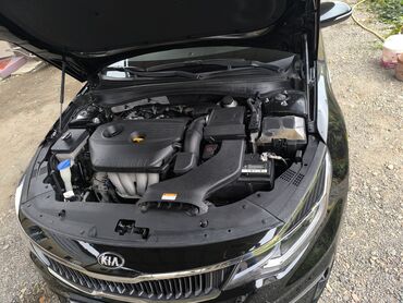 спрей скорая помощь: Kia Optima, черный седан с заводским газовым оборудованием LPG