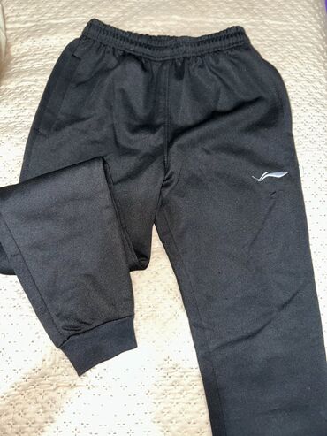 обувь больших размеров бишкек: Мужские брюки, M, Li-Ning, Б/у, цвет - Черный, Самовывоз