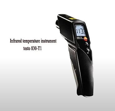 Измерительные приборы: Infraqırmızı termometr Model: TESTO 830-T1 Təmassız temperatur ölçən — 2