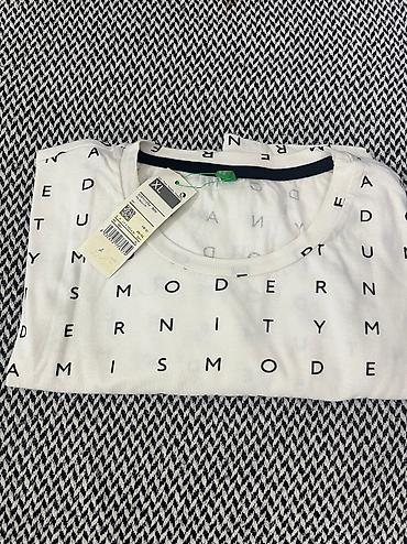 benetton çanta: Futbolka, Benetton, XL — 4