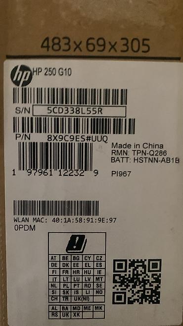 laptop canta: İşlənmiş HP 15.6 ", Intel Core i5, 512 GB, Ünvandan götürmə — 3