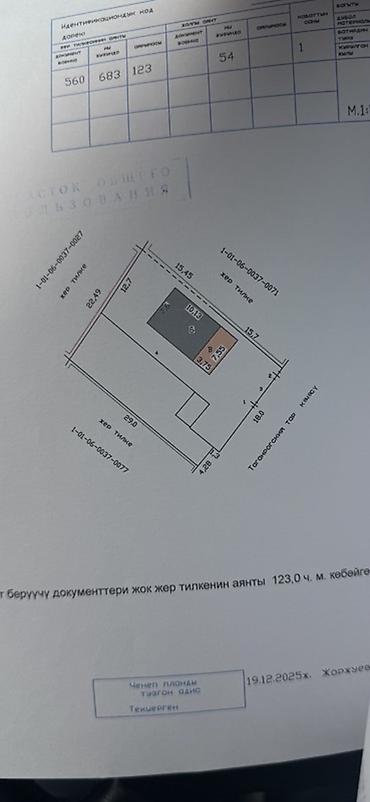 4 комнаты, 80 м², 375 соток, Бишкек, Рабочий Городок Собственник