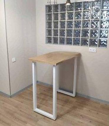 stilski stocic: BARSKI STO MODEL W669 | Izrada nameštaja po meri Drvo& metal — 3