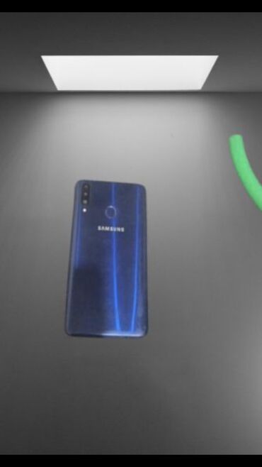 Samsung: Samsung A20s, Б/у, 64 ГБ, цвет - Голубой, 2 SIM