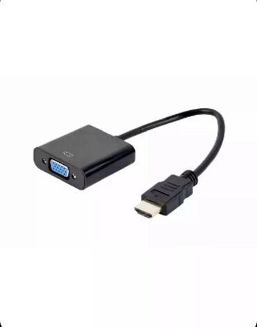 Кабели подключения: Продаю переходники: hdmi на vga-220 сом и внешнюю звуковую карту