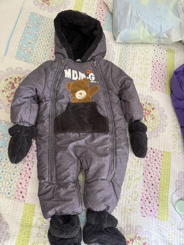 мурской шуба: Зимний детский комбинезон MiDiMOD GOLD (MDM), размер 18M (примерно на