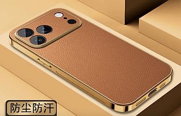 pro max: Стильные чехлы для iPhone 17PROMAX (оранжево‑золотая палитра) - — 4