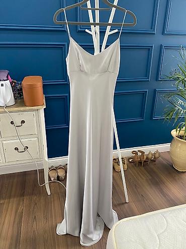 Платье вечернее шелковое