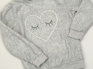 sweterek ze srebrną nitką: Bluza, Little kids, 4-5 lat, 104-110 cm, stan - Bardzo dobry