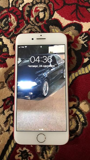 IPhone 7, 128 GB, Qırmızı, Simsiz şarj