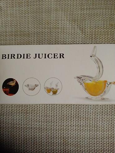 limon satışı: Birdie Juicer – sitrus şirəçıxaran - Dizayn: quş formasında, şəffaf — 3