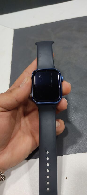 apple watch se 44: İşlənmiş, Smart saat, Apple, rəng - Göy