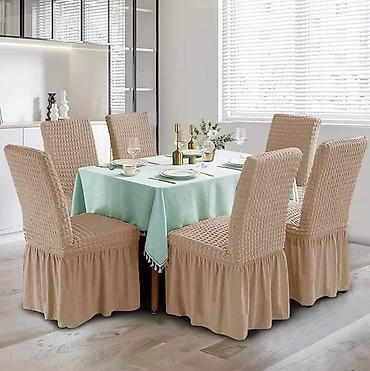 Prekrivači za nameštaj: Prekrivaci za Stolice Sa Karnerom☺️
6. Komada -3000 din — 8