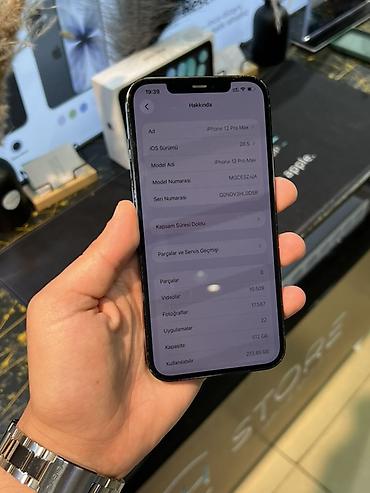 iphone 13 mini red: IPhone 12 Pro Max, 512 GB, Pacific Blue, Face ID — 5
