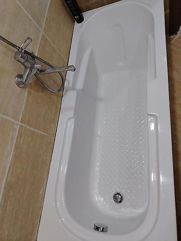 hamam kalonka: Akril vanna – kompakt model - Material: yüksək keyfiyyətli akril — 3