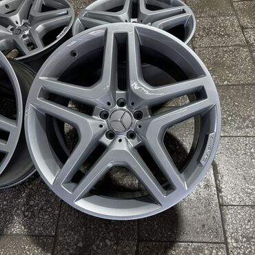 Диски: Литые Диски R 21 AMG, Комплект, отверстий - 5, Б/у — 9