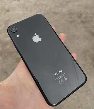 комп цена: IPhone Xr, Б/у, 64 ГБ, Черный, Защитное стекло, Чехол, Кабель, 86 % — 1