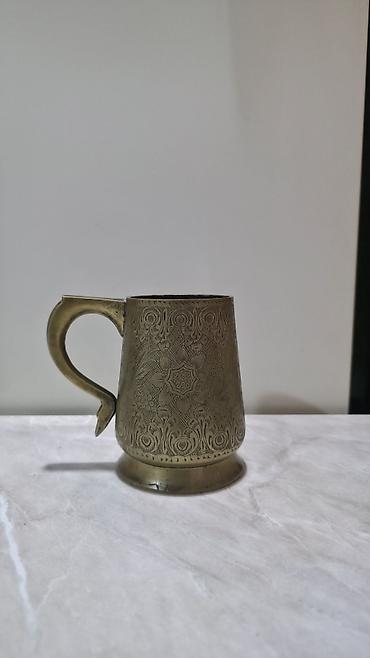 qelem: Fincanlar, rəng - Qızılı, Metal, 1 əd, 500 ml — 1