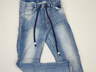 dżinsowe spódnico spodnie: Jeansy, S, stan - Dobry