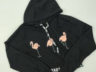 spodnie joggery moro damskie: Black, Women`s hoodie, size XL (EU 42)