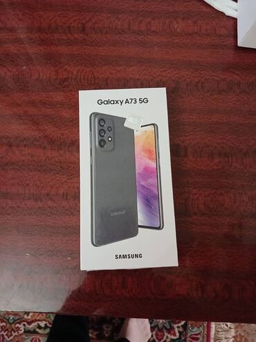 galaxy a73: Samsung Galaxy A73 5G, 128 GB, rəng - Qara, Sensor, Barmaq izi, İki sim kartlı