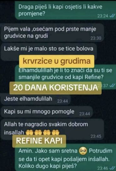 Suplementi: Refine kapi – prirodni dodatak ishrani na bazi ginka bilobe - Podrška — 3