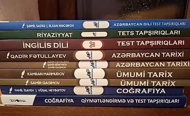 Testlər: Hədəf nəşrlərinin dərslik/test vəsaitləri Gördüyünüz kitabların hər — 1