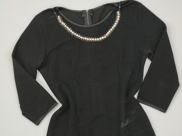 czarne eleganckie bluzki plus size: Блуза жіноча, S, стан - Хороший