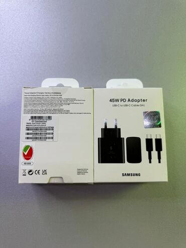 купить видеокарту в бишкеке бу: Адаптер быстрой зарядки Samsung 45W PD + кабель USB‑C to USB‑C (5A) -