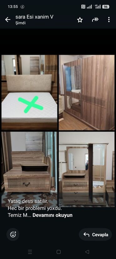 taxt ucun matraslar: Yataq desti satilir. Hec bir problemi yoxdu. Temiz Mdf materialinandi