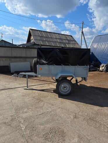 Qoşqular: Yük qoşqusu – tək oxlu, yanları hündür, karkaslı və brezent örtüklü - — 7