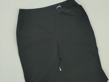 czarne zamszowa spódniczka: Spodnie materiałowe, Next, S, stan - Bardzo dobry