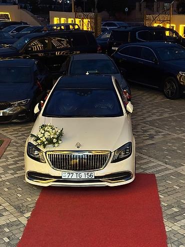icare avto: Mercedes‑Maybach S‑Class 4 qapı sedan – tədbirlər üçün premium sinif — 2