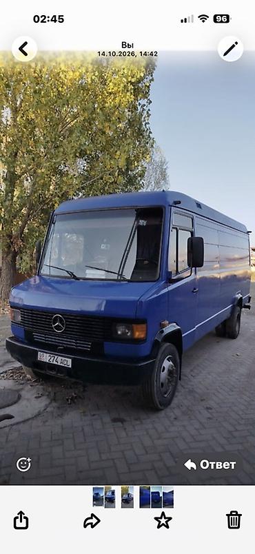 сидении на спринтер: Mercedes-Benz : 1992 г., Механика, Дизель, Фургон — 1