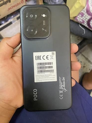 techno camon: Poco C65, Б/у, 256 ГБ, цвет - Черный — 2