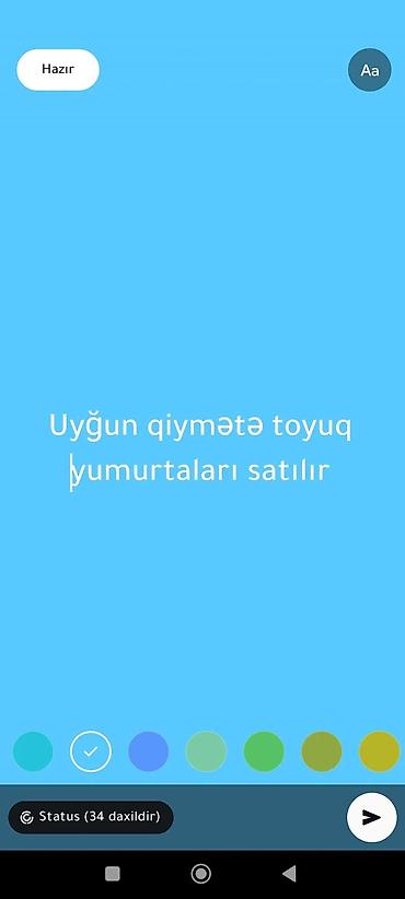 Yumurta: Məhsul: Toyuq yumurtaları Təsvir: - Gündəlik təzə yığılan, mətbəx və — 1