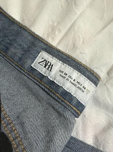pull and bear jeans: ZARA TRF široke farmerke sa visokim strukom – punа dužina - Model — 3