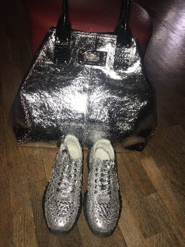 Women's Sneakers and athletic shoes: Ölçü: 37, rəng - Gümüşü, Yeni — 21