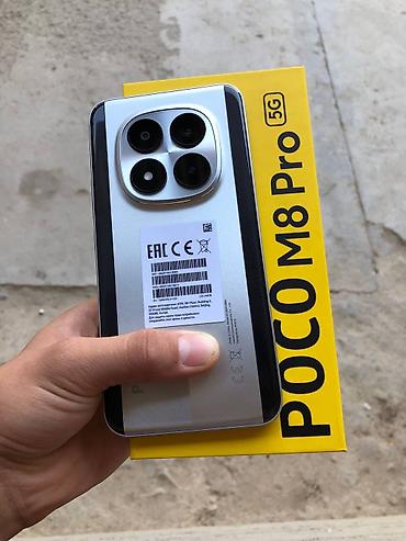 Poco M8 Pro, Б/у, 256 ГБ, цвет - Серебристый, 2 SIM at lalafo.kg Poco M8 Pro, Б/у, 256 ГБ, цвет - Серебристый, 2 SIM