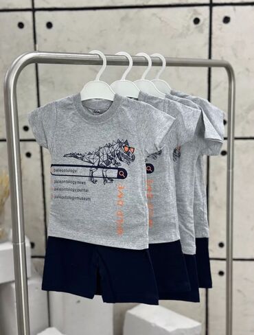 детские вещи с: Комплект, цвет - Серый