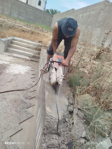 Beton işləri: Səssiz tozsuz səliqəli kəsim. Beton katlavan monolit kubik -da lalafo.az — 9 Beton işləri: Səssiz tozsuz səliqəli kəsim. Beton katlavan monolit kubik — 9