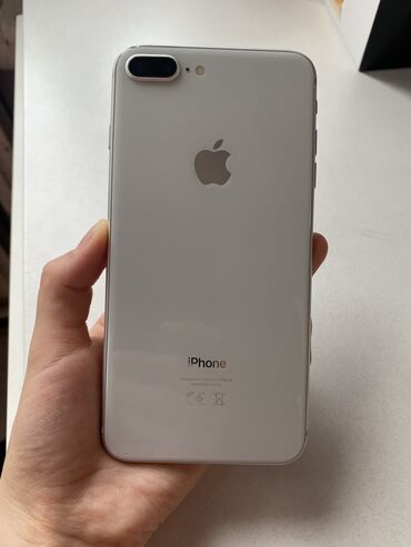 Apple iPhone: IPhone 8 Plus, Б/у, 64 ГБ, Белый, 100 %