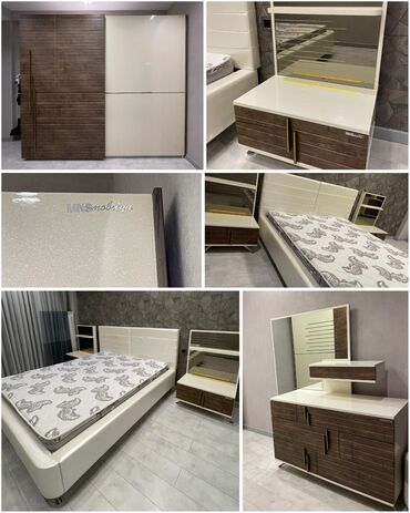 Mebel: İkinəfərlik çarpayı, Dolab, Termo, 2 tumba, İşlənmiş
