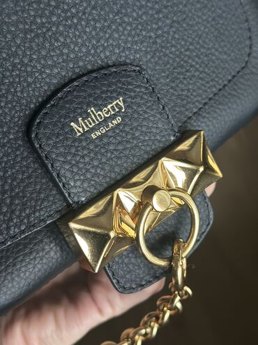 Çantalar: Təmiz dəri çantadır. Təzədir. Diqqət— Mulberry markasının