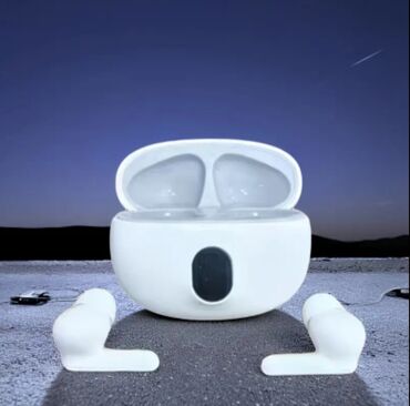 airpods 5a class: Новый Беспроводные (Bluetooth) Наушники, Apple, цвет - Черный