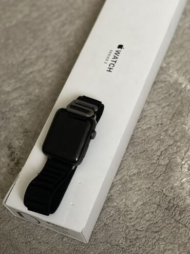 наручные телефоны для детей: Смарт-часы Apple Watch Series 3 с корпусом цвета "серый космос" и