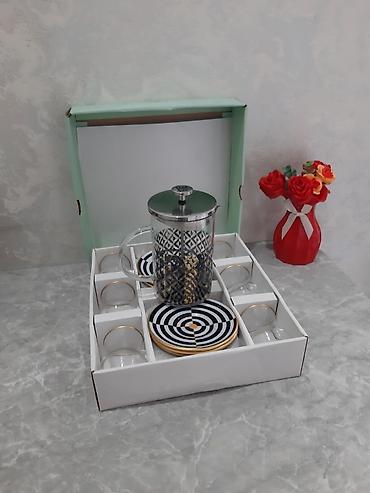 Наборы посуды: Набор для чая Karaca, 6 персон - Комплектация: 6 стеклянных стаканов — 5