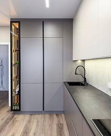 Кухонные гарнитуры: Кухонные гарнитуры под заказ в современном минималистичном стиле. - — 8